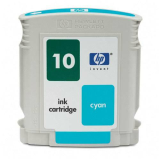 HP C4841A (HP 10) remanufactured Cyan ink cartridge - Click Image to Close