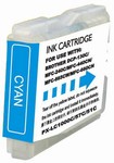 Brother LC61C compatible Cyan ink cartridge - Click Image to Close