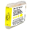 Brother LC61Y compatible Yellow ink cartridge