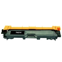 Brother TN221BK compatible black toner cartridge