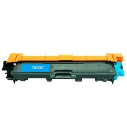 Brother TN225C compatible cyan toner cartridge