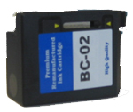 Canon BC-02 remanufactured Black ink cartridge